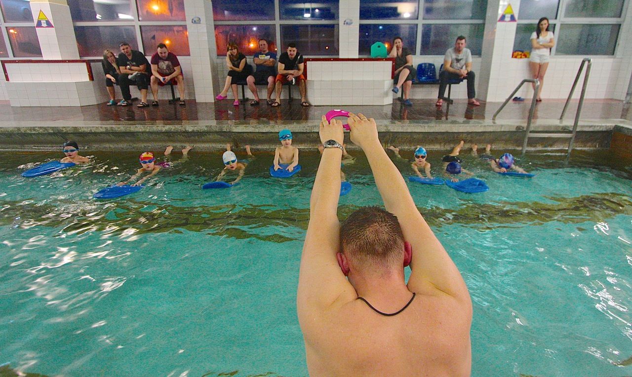 nauka pływania instruktor szkoła basen Grupa Wodna Elbląg